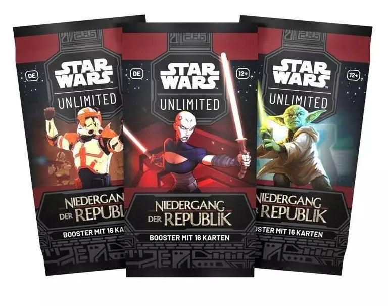 Star Wars Unlimited: Niedergang der Republik - Booster deutsch
