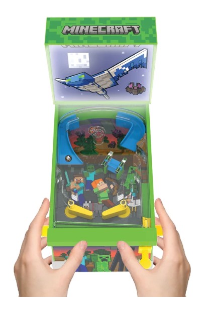 Minecraft Collectible Desktop Arcade Pinball Collectible Series