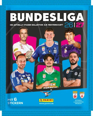 Panini: Bundesliga Österreich 2026/27 - Sticker