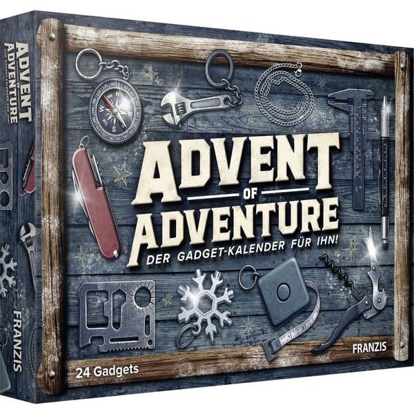 Franzis: Adventskalender Men's Gadgets