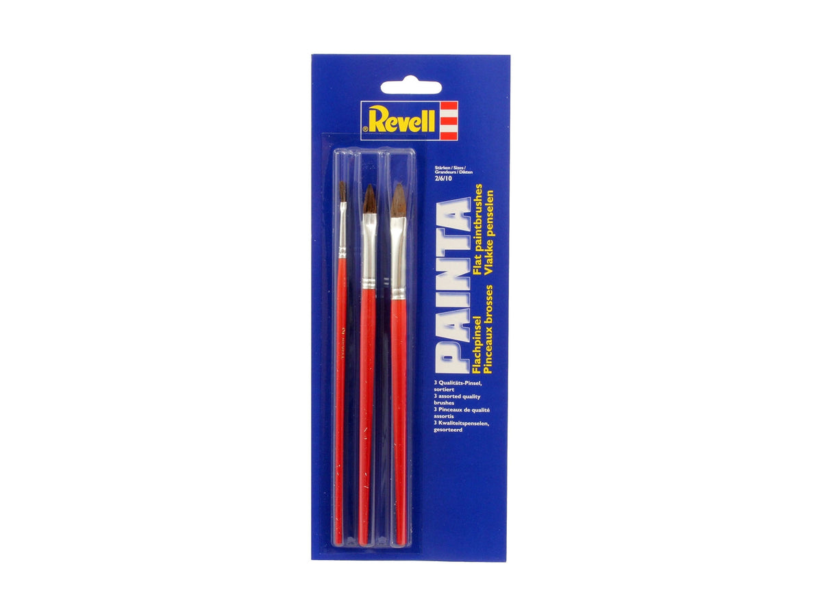 Revell Zubehör: Painta Flachpinsel Set