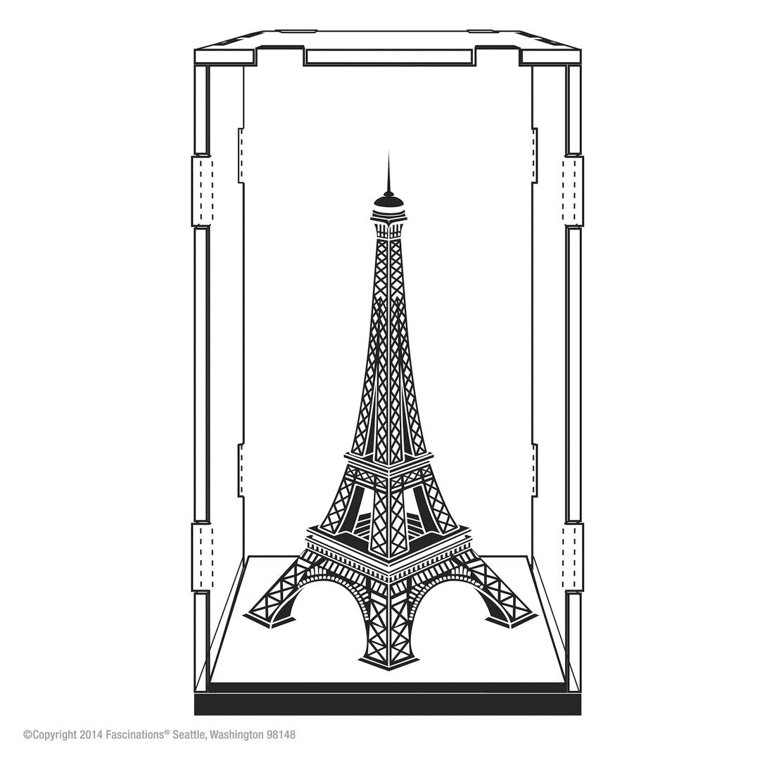 Metal Earth: Acryl Display-Würfel 3