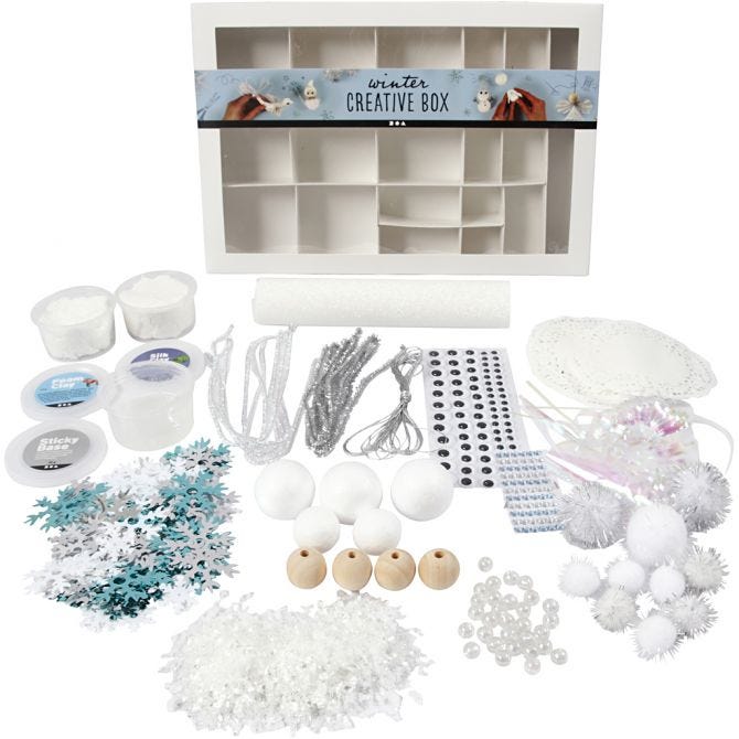 Bastelset: Winter Creative Box