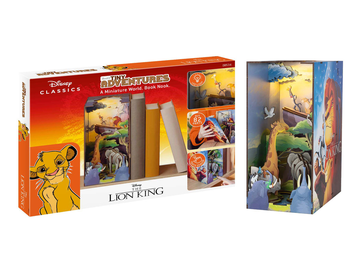 Book-Nook: Tiny Adventures - König der Löwen