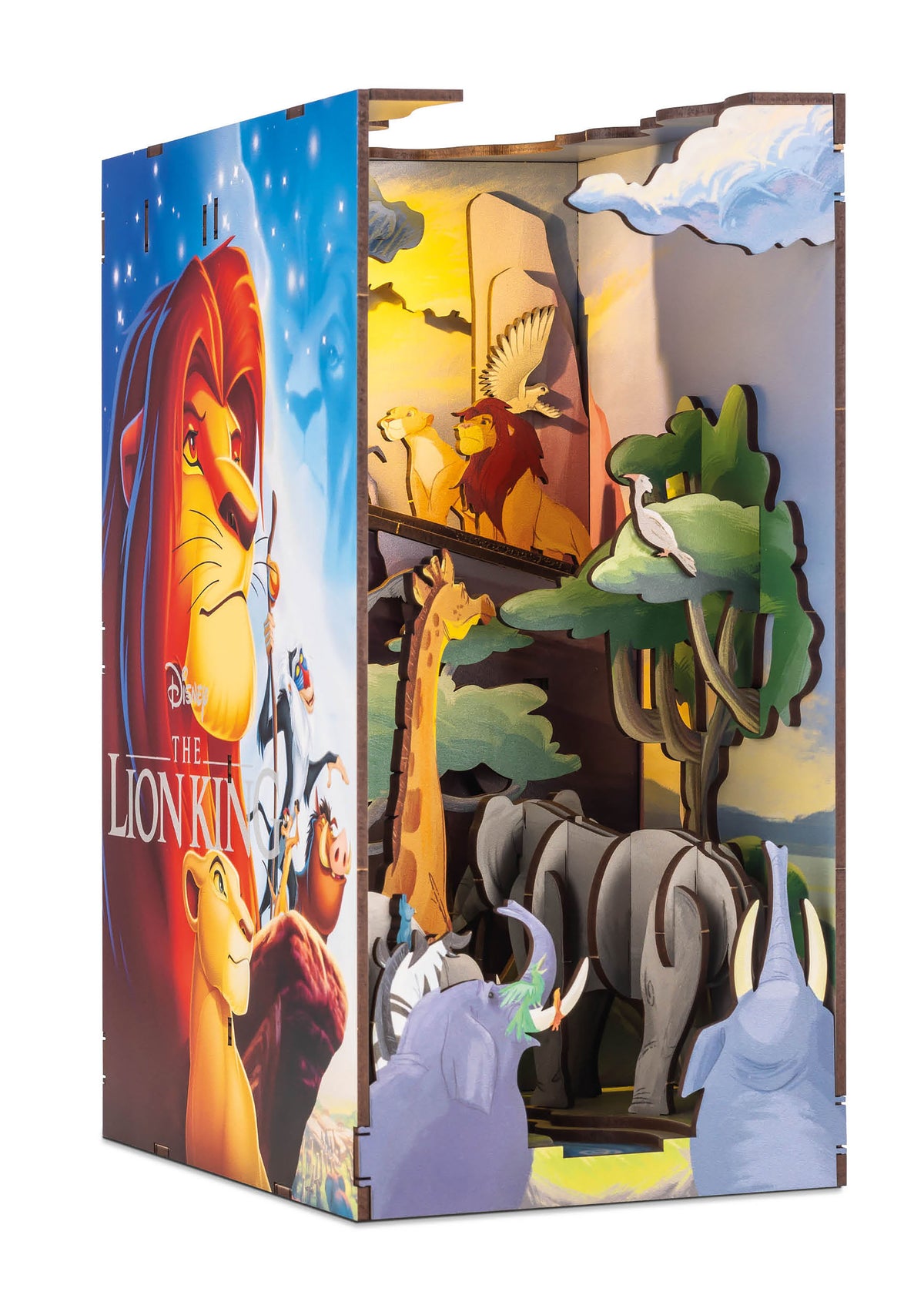 Book-Nook: Tiny Adventures - König der Löwen