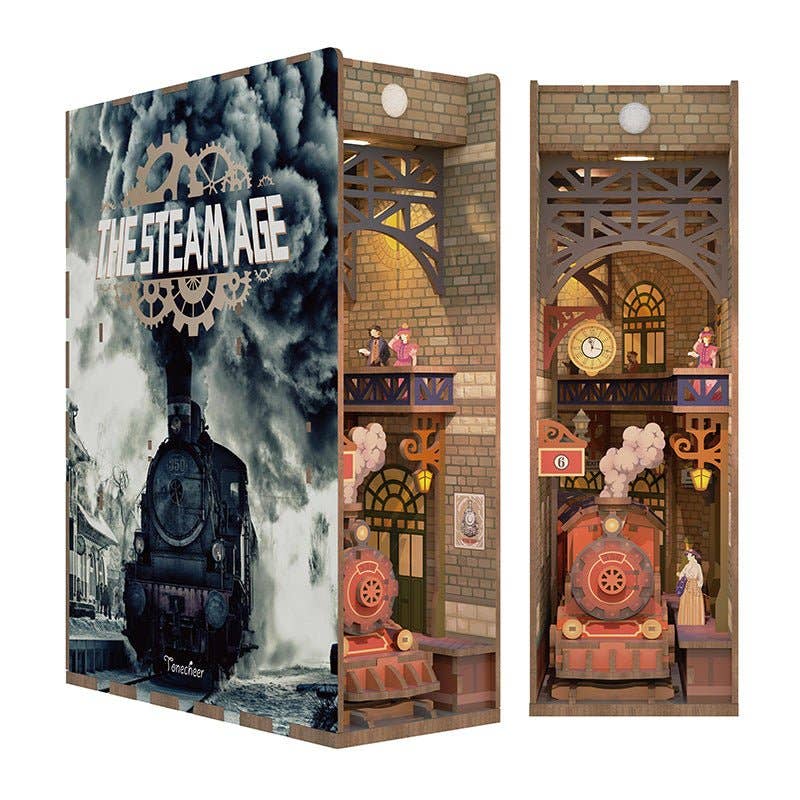 Book-Nook: Historischer Bahnhof