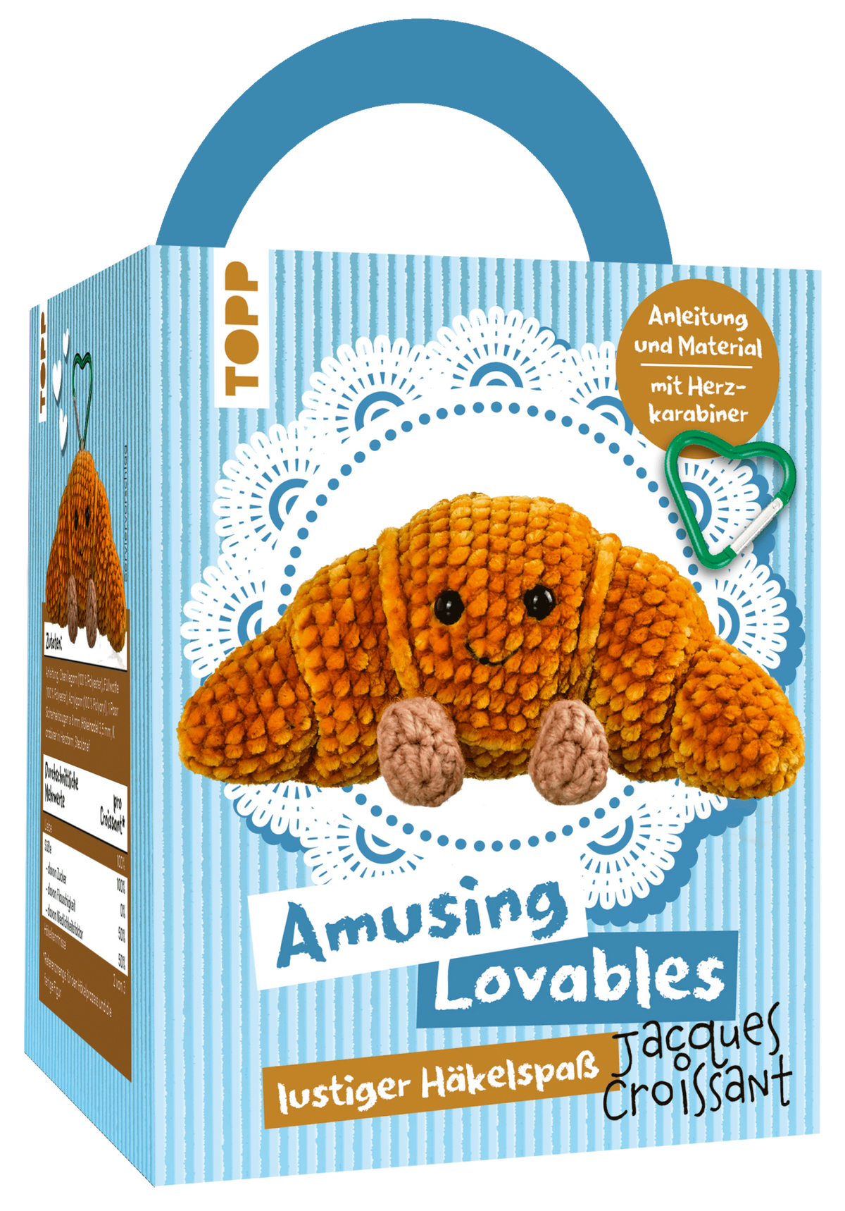 Bastelset - Loveables Häkelset Jacques Croissant