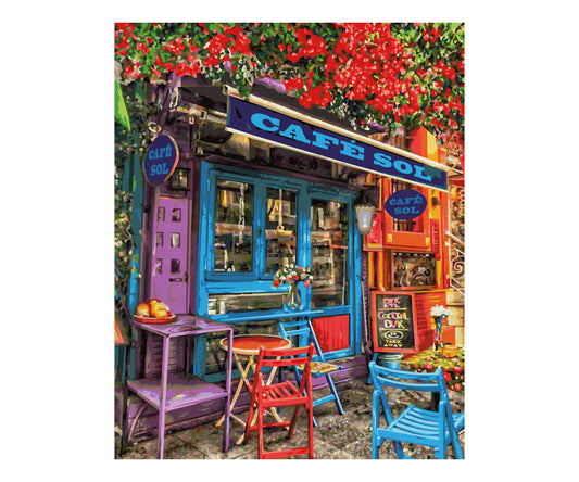 Schipper: Buntes Cafe