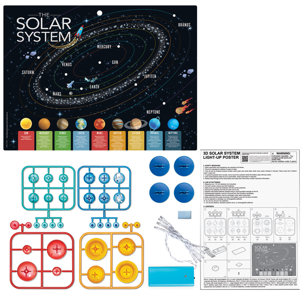 Kidz Labs: 3D Beleuchtetes Sonnensystem