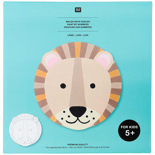 Rico Design: Malen nach Zahlen Set - Löwe