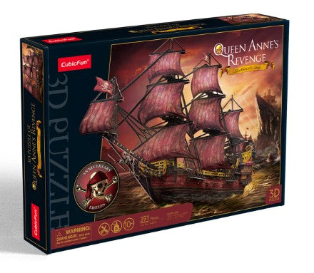 3D Puzzle: Queen Anne Revenge