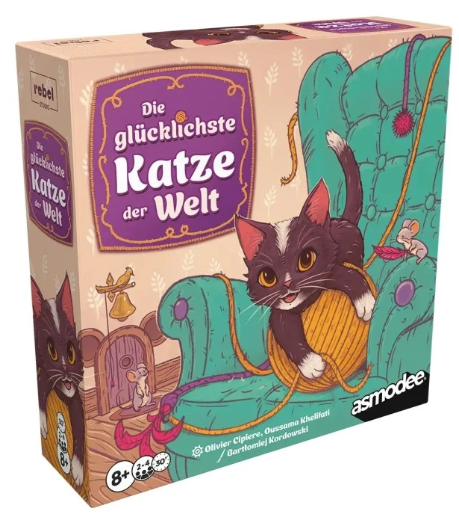 Die glücklichste Katze der Welt