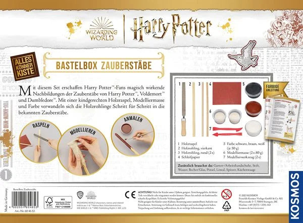 Bastelset - Harry Potter Zauberstäbe selbermachen