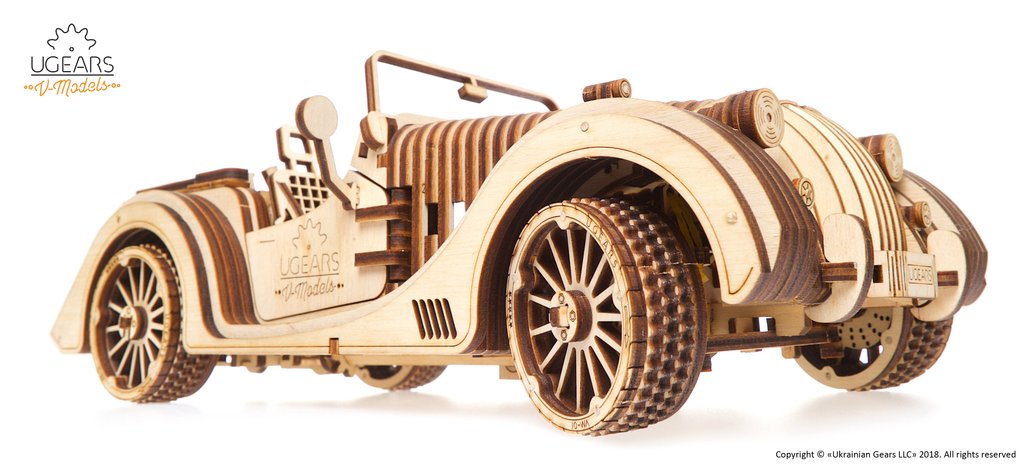 UGEARS: Roadster Cabrio