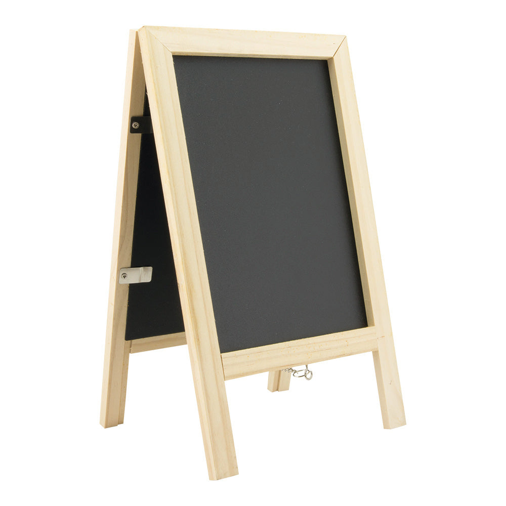 Securit: Mini A-Ständer als Fotoständer/Kreidetafel