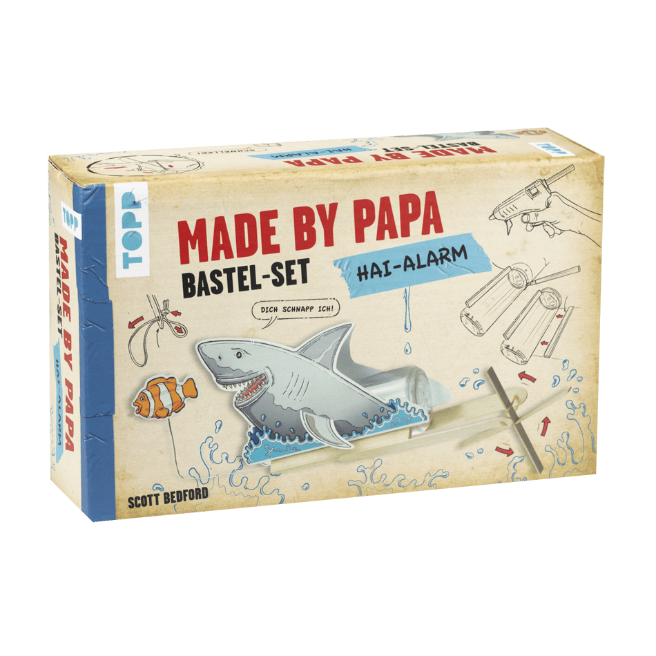 Bastelset - Made by Papa - Hai-Alarm