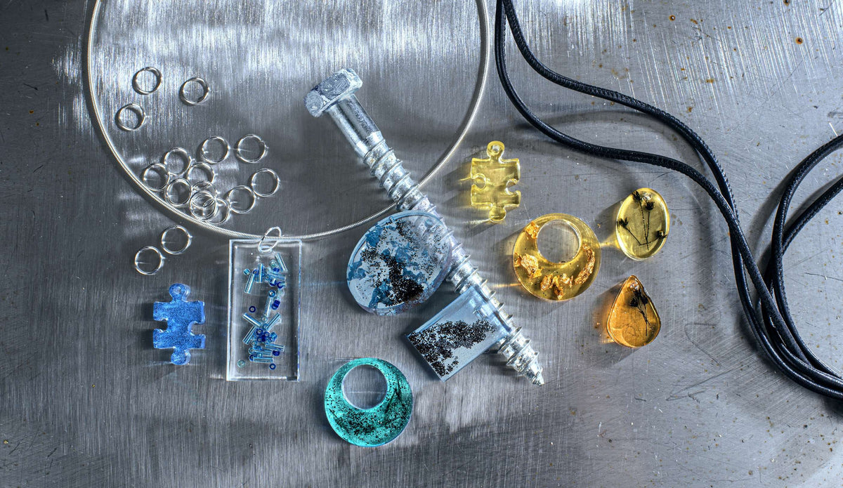 Resin-Gießform Schmuck-Anhänger