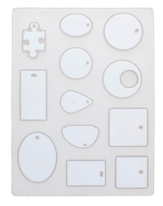 Resin-Gießform Schmuck-Anhänger