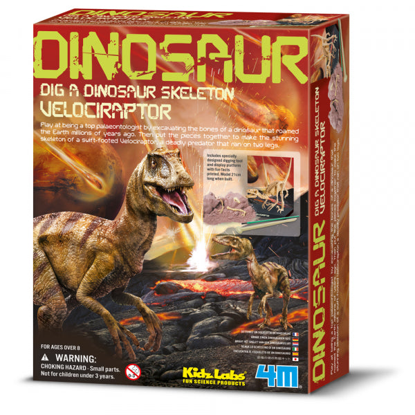 KidzLabs: Ausgrabungs-Set Velociraptor
