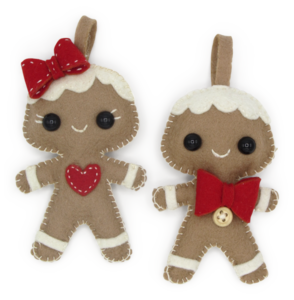 Hardicraft: Wollfilz Gingerbread Couple