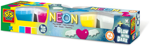 SES: Neon und Glow-in-the-dark Knete