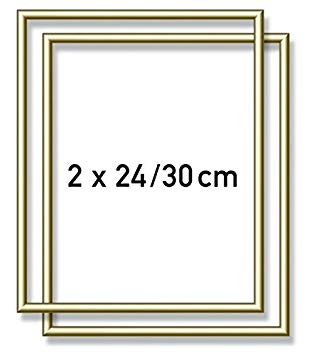 Schipper: Alurahmen gold 24x30 cm - 2 Rahmen