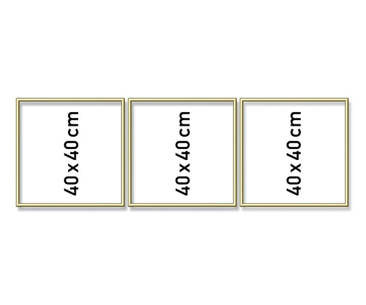 Schipper: Alurahmen Tripty gold 120x40 cm