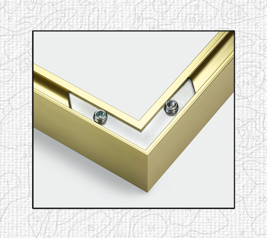 Schipper: Alurahmen Tripty gold 120x40 cm