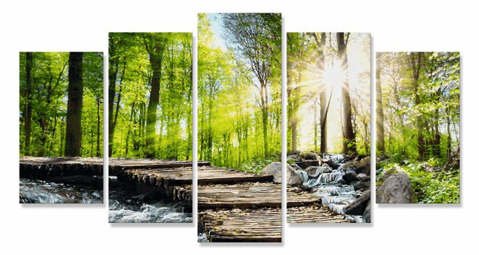 Schipper: Am Wildbach - Polyptychon