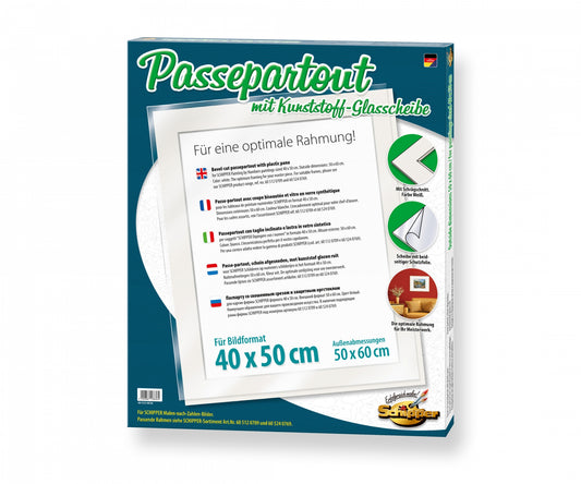Schipper: Passepartout für Bilder mit 40x50 cm